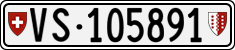License plate of Switzerland, Cars