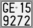 License plate of Italy, Motorcycles (1927 year series)