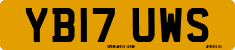License plate of the United Kingdom, 2001 year system