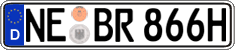 German license plate, Plates for oldtimers (type 