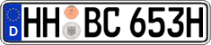 German license plate, Plates for oldtimers (type 