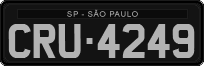 License plate of Brazil, Oldtimers (1990)