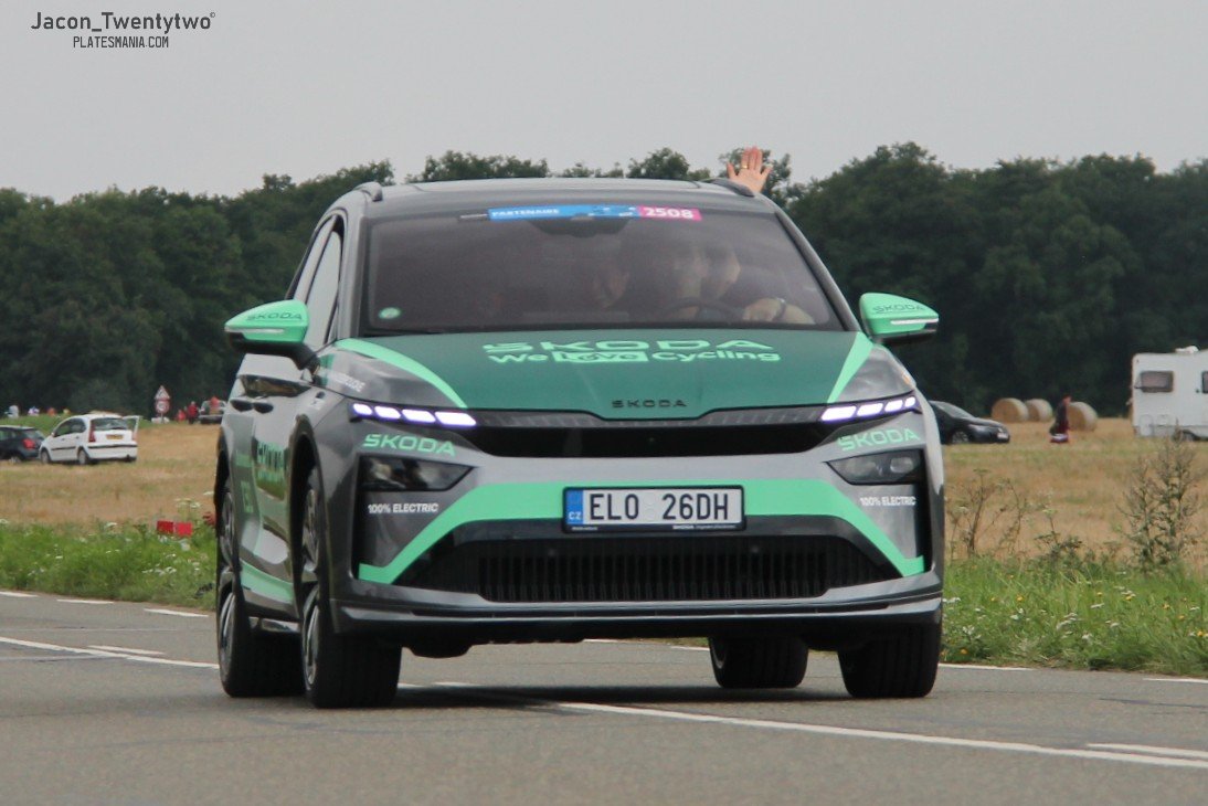 EL0 26DH, Skoda Enyaq 1st gen iV SUV (NY), facelift, 2025–