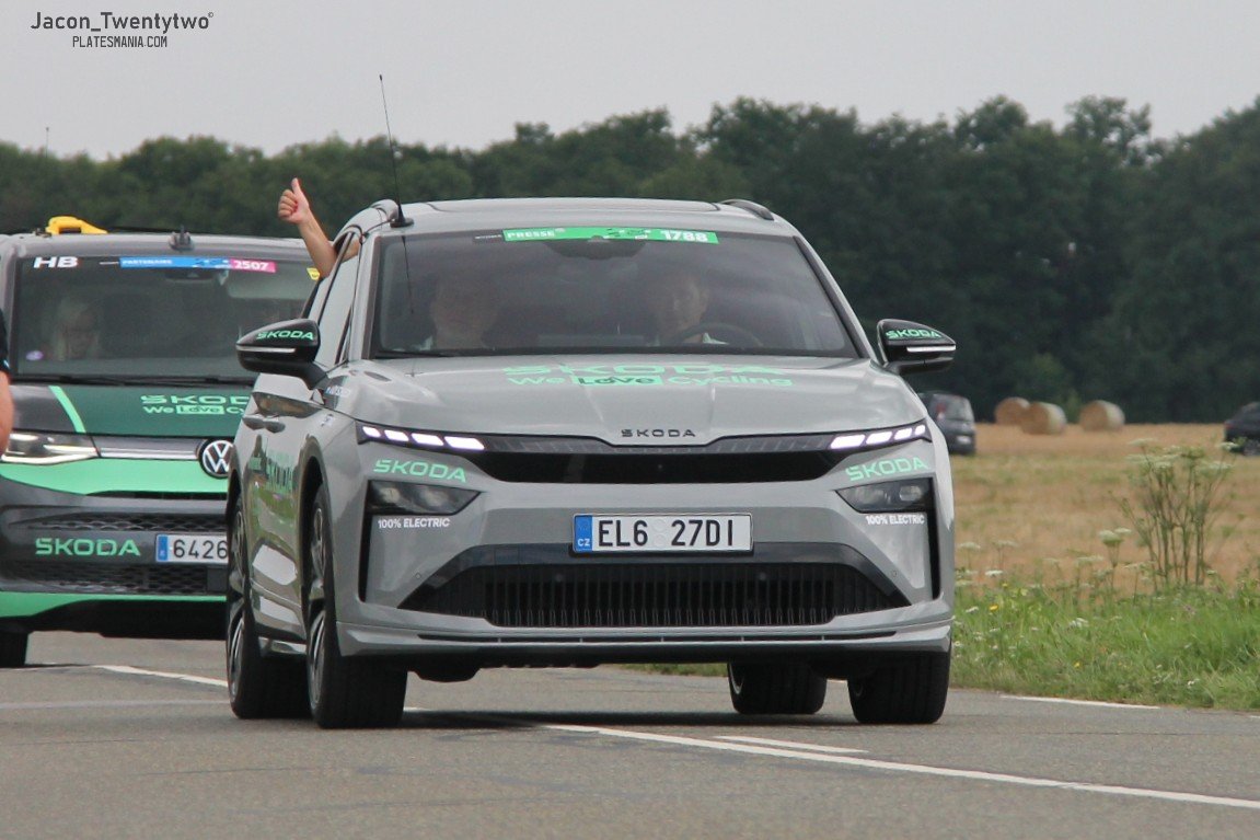 EL6 27DI, Skoda Enyaq 1st gen iV SUV (NY), facelift, 2025–