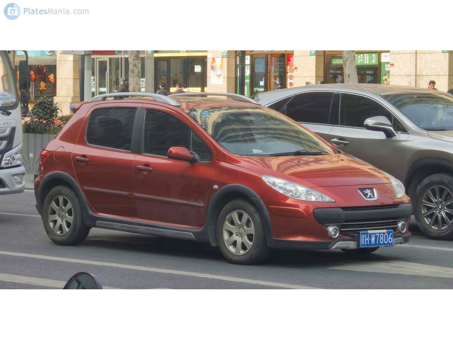 赣H·W7806, Peugeot 307 1st gen Cross Hatch (T6; CN-market), 2012–2014