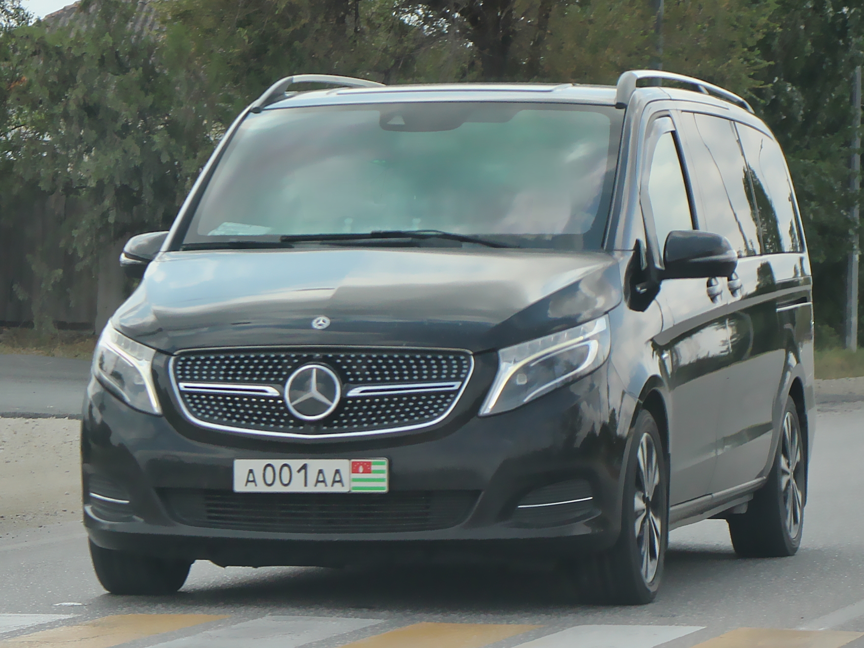 а 001 аа, Mercedes-Benz V-Klasse 3rd gen (W447), 2014–2023