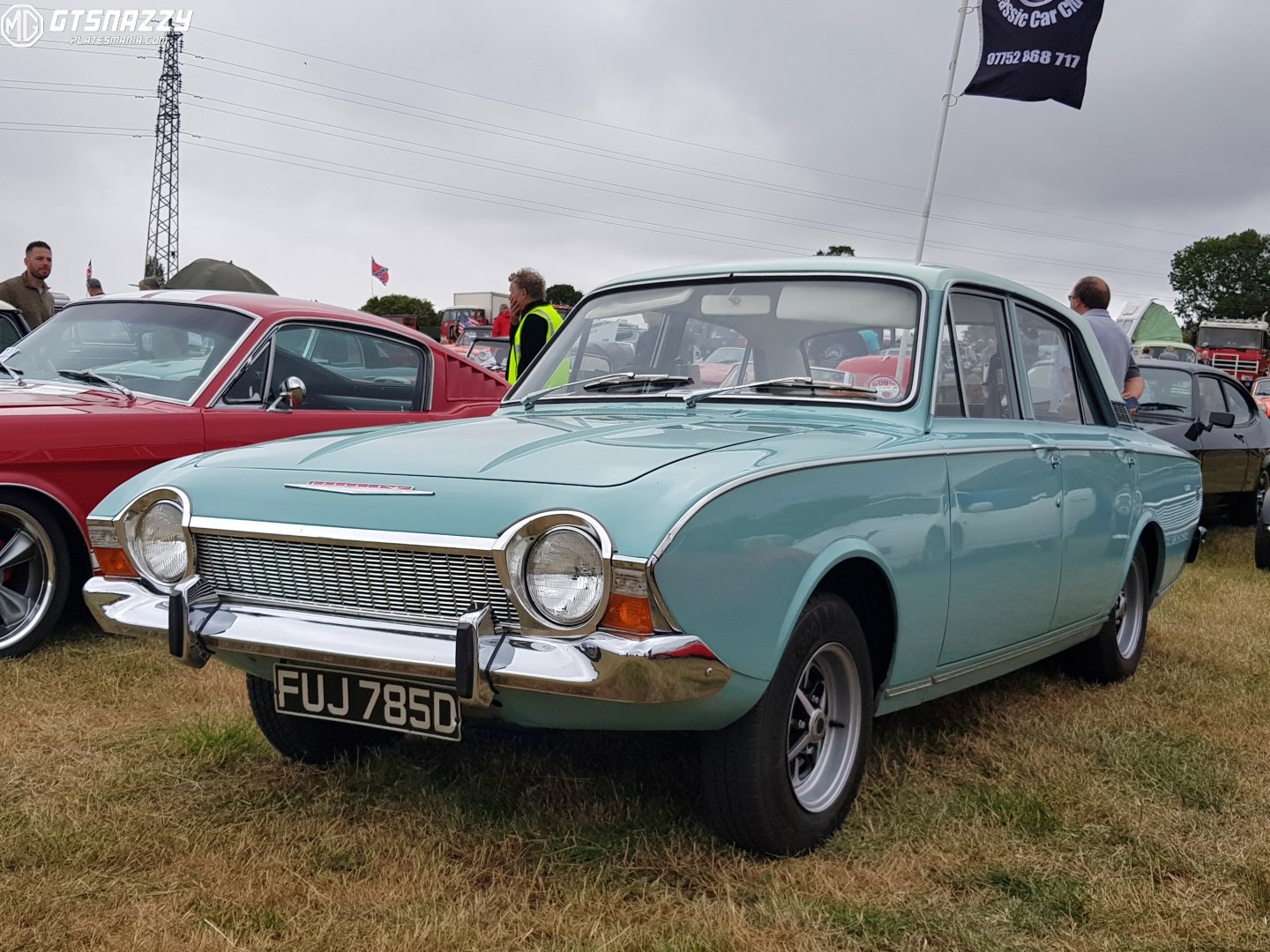 FUJ785D, Ford Corsair 1st gen (Consul) 4-door Sedan (120E), 1963–1970