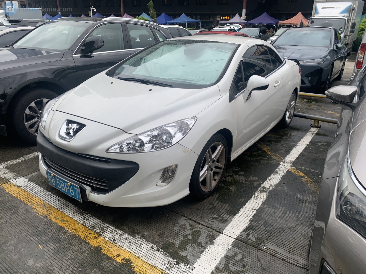 新B·5BP67, Peugeot 308 1st gen CC (T7), 2009–2015