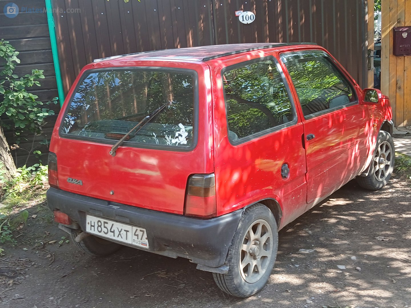 н 854 хт 47, Lada (VAZ) 1111 Ока Астро-11301, 2001–2007