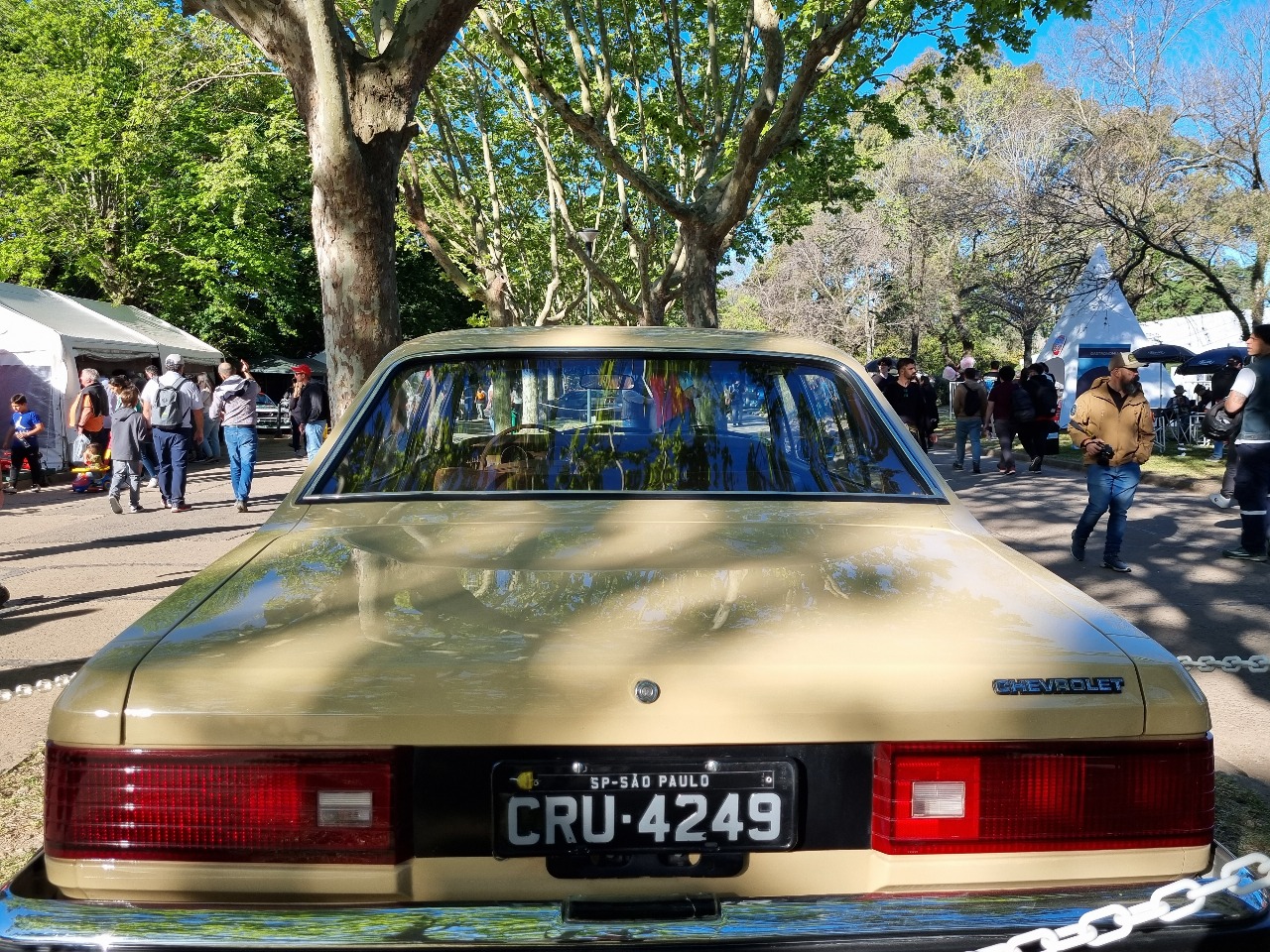 CRU-4249, Chevrolet Opala 1st gen Coupé (676; LATAM-market), 1st facelift, 1980–1985