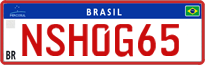 License plate of Brazil, Commercial vehicles (Mercosul)