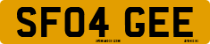 License plate of the United Kingdom, 2001 year system