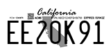 California, Temporary (AB12C34)