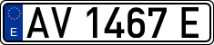 License plates of Spain, 1971 year series