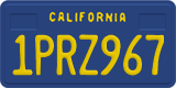 California, Passenger (1ABC234)