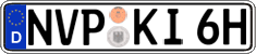 German license plate, Plates for oldtimers (type 