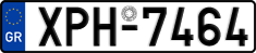 License plate of Greece, Cars