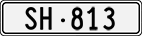 License plate of Switzerland, Cars