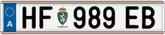 License plate of Austria, Regular plates