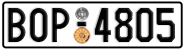 License plate of Greece, Cars
