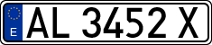 License plates of Spain, 1971 year series