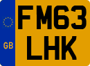 License plate of the United Kingdom, 2001 year system