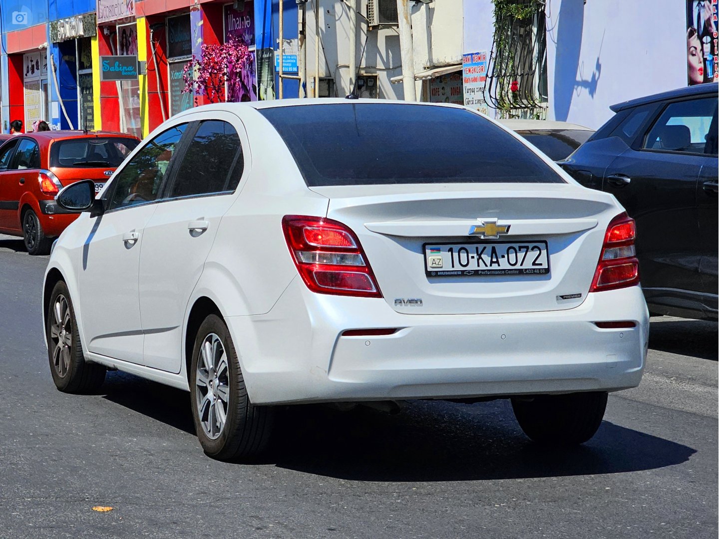 10 KA 072, Chevrolet Aveo 2nd gen Sedan (T300), facelift, 2016–2019
