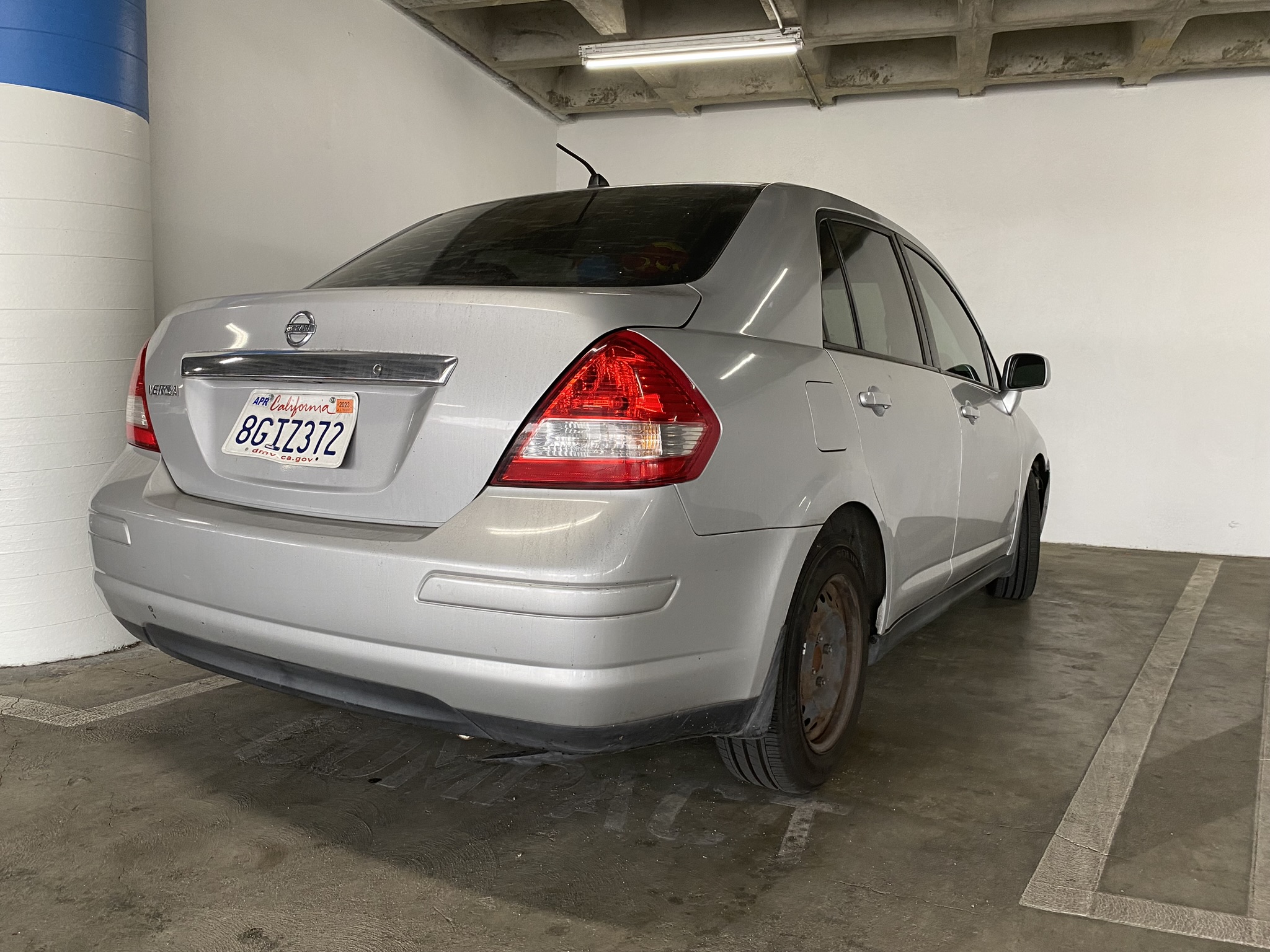 8GIZ372, Nissan Versa 1st gen Sedan (C11), 2006–2011
