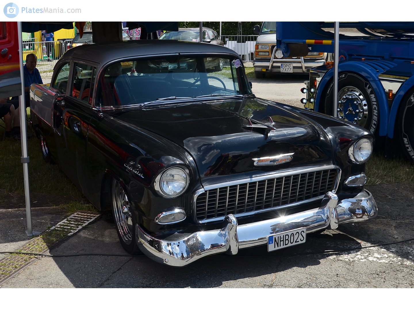 NHB 02S, Chevrolet 210 2nd gen 1955 4-door Sedan (2103-1019; A-body), 1954–1955
