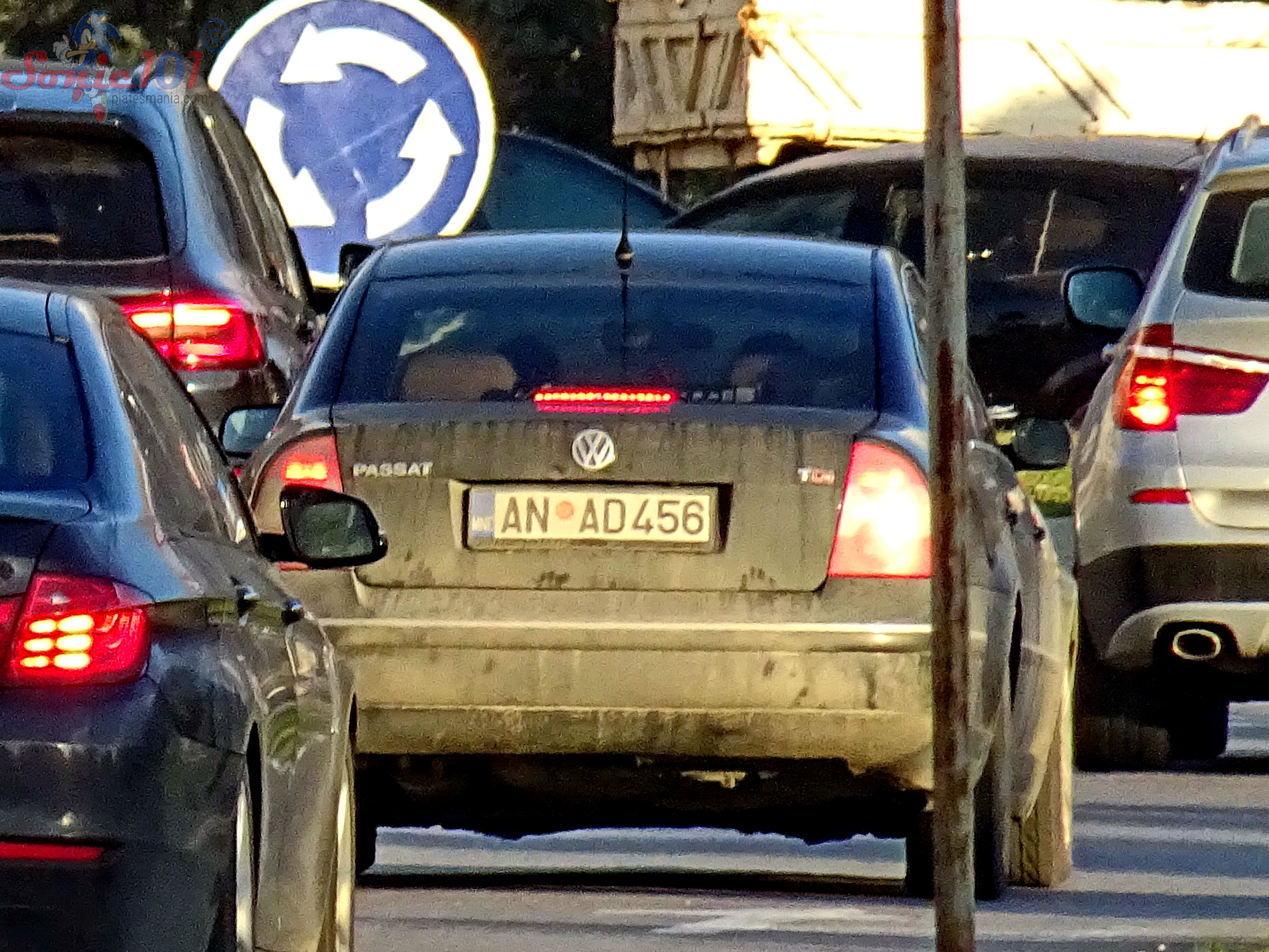 AN AD456, Volkswagen Passat 5th gen Sedan (B5.5; 3BG), facelift, 2000–2005