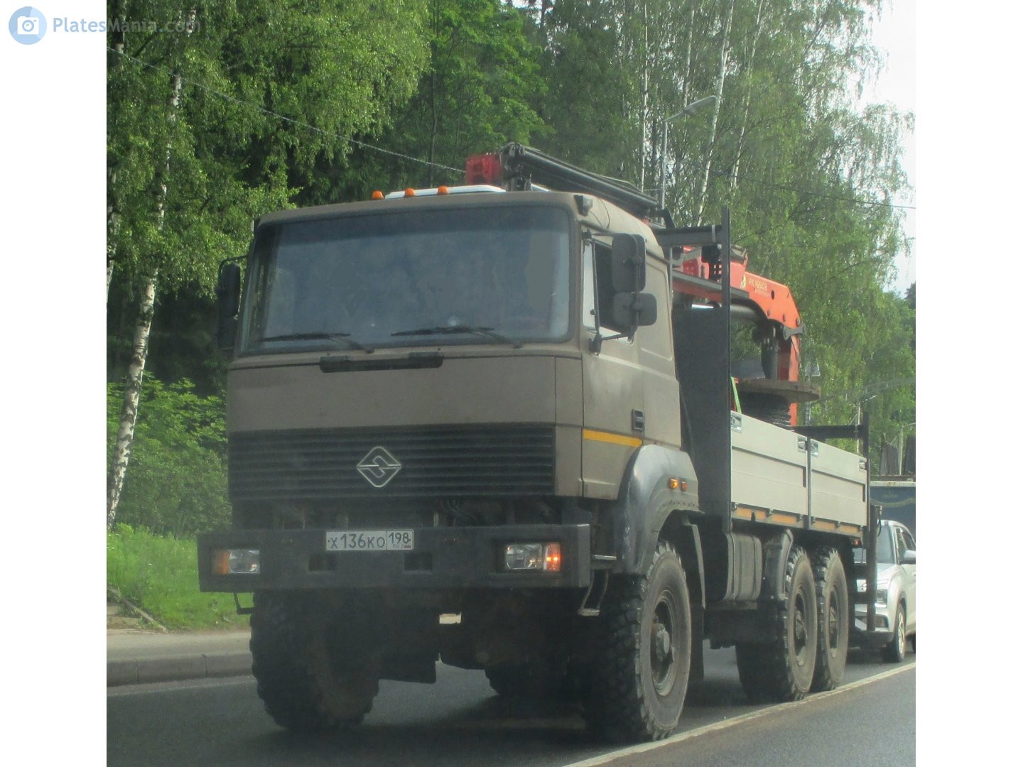 х 136 ко 198, Ural (UralAZ) 4320/5557 4320/5557 Iveco Cab 6×6, 2005–2015