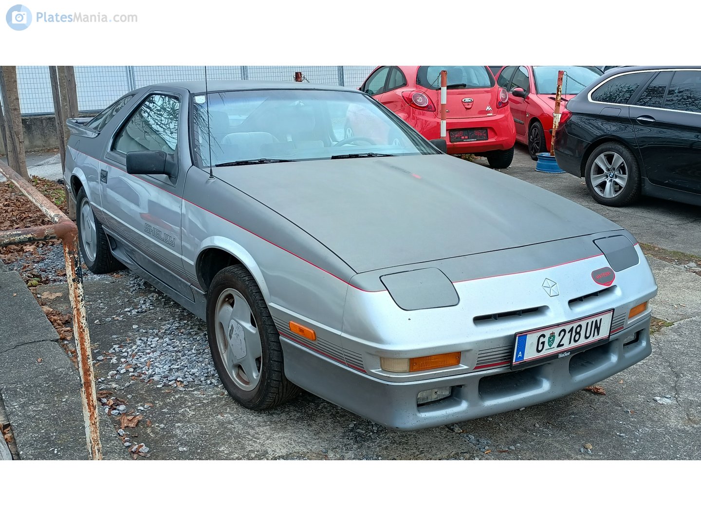 G 218 UN, Dodge Daytona 1st gen (24; G-body), 1st facelift, 1986–1991