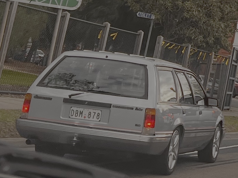 DBM-878, Holden Commodore 1st gen Wagon (VL), facelift, 1986–1988