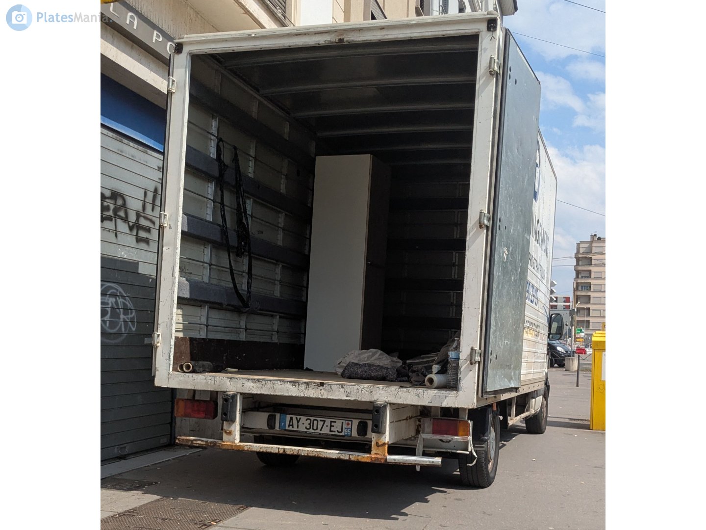 AY-307-EJ, Opel Movano 1st gen Single Cab (A; X70), facelift, 2003–2010