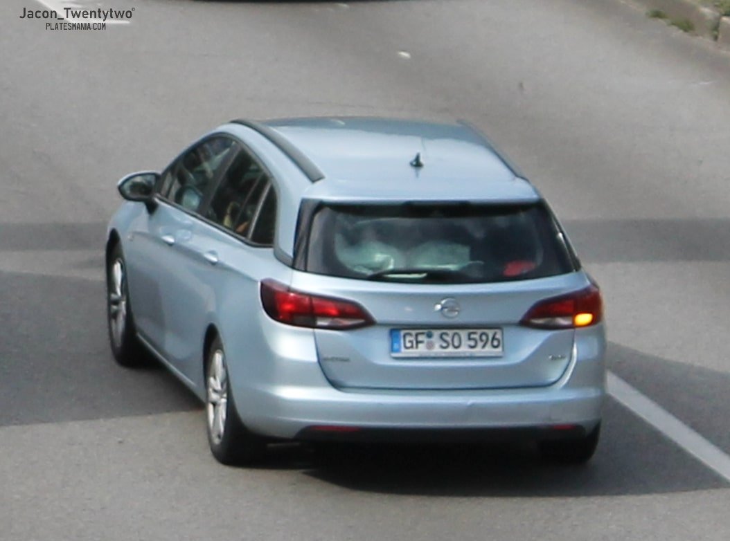 GF SO 596, Opel Astra 5th gen Sports Tourer (K; B16), 2015–2022