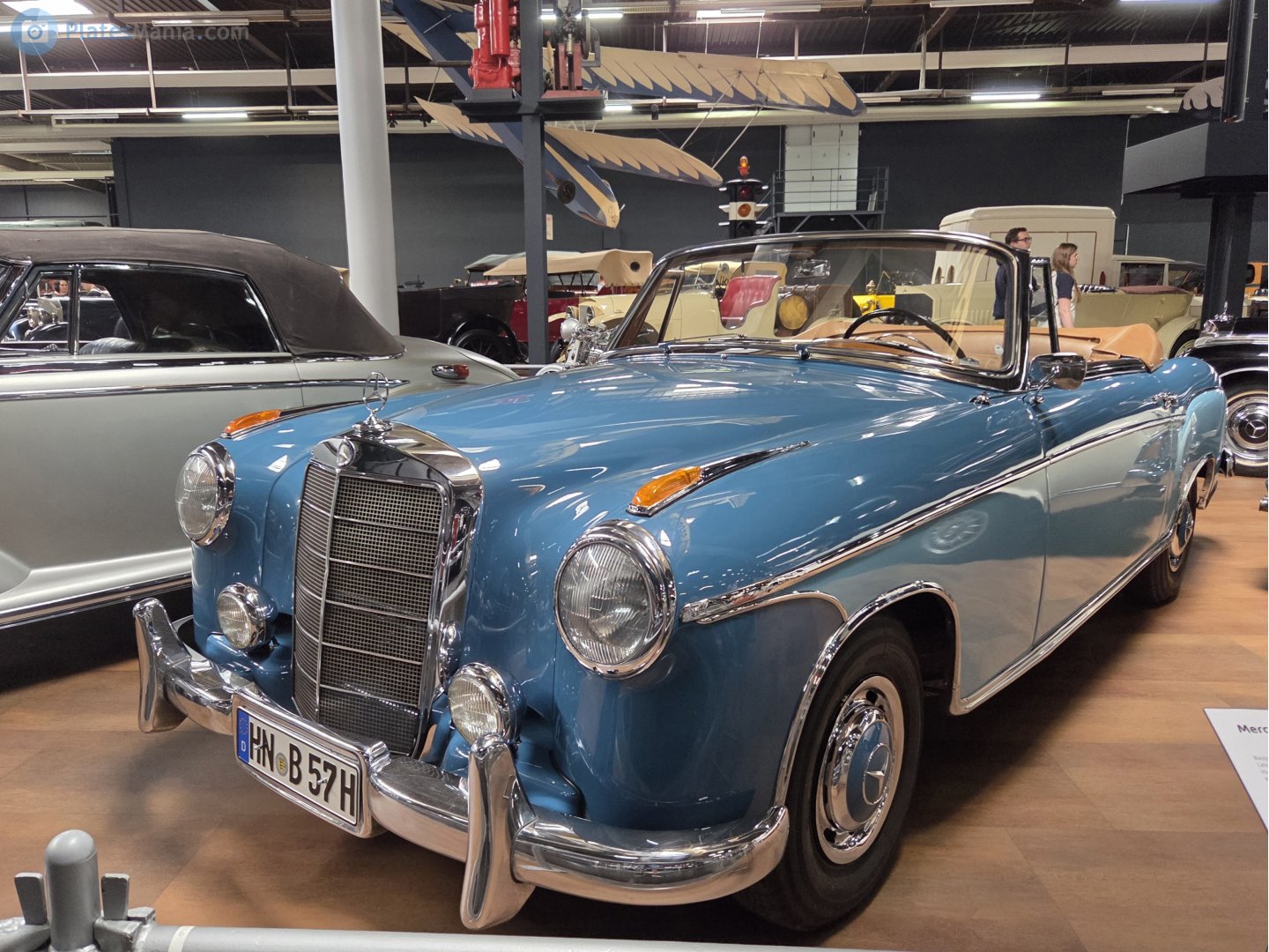 HN B 57 H, Mercedes-Benz Type 219/220 220S Cabriolet (W180 II), 1956–1959