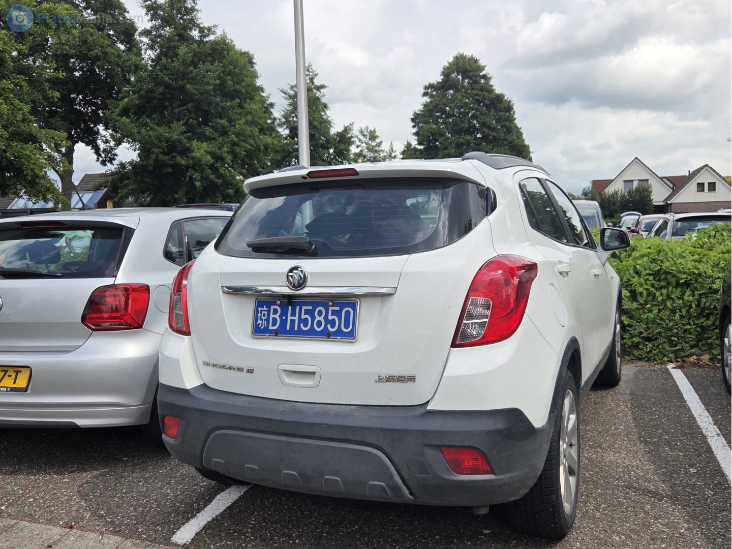 琼B·H5850, Buick Encore 1st gen (J13), facelift, 2016–2019 (–2022 for NA-market)