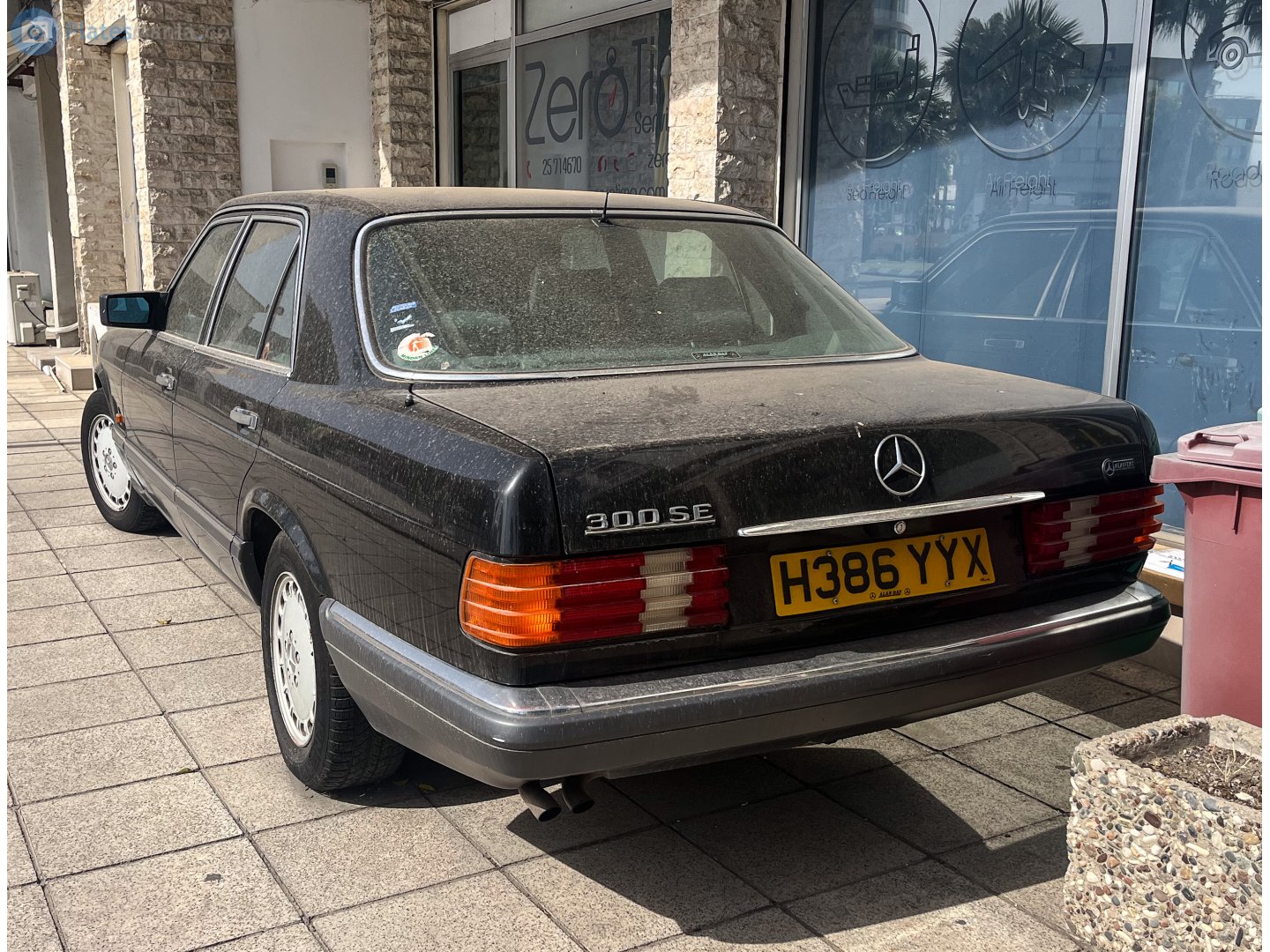 H386YYX, Mercedes-Benz S-Klasse 4th gen Sedan (W126/V126), 1979–1991