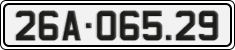 License plate of Vietnam, Cars