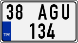 License plate of Turkey, Regular plates