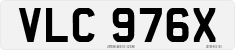 License plate of the United Kingdom, 1963 year system