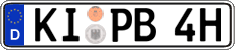 German license plate, Plates for oldtimers (type 