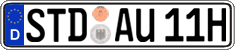 German license plate, Plates for oldtimers (type 