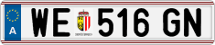 License plate of Austria, Regular plates