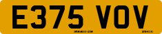 License plate of the United Kingdom, 1983 year system