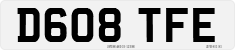 License plate of the United Kingdom, 1983 year system