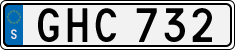 License plate of Sweden, Regular plates