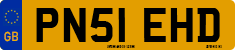 License plate of the United Kingdom, 2001 year system