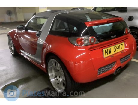 NW 5917, Smart Roadster Coupé