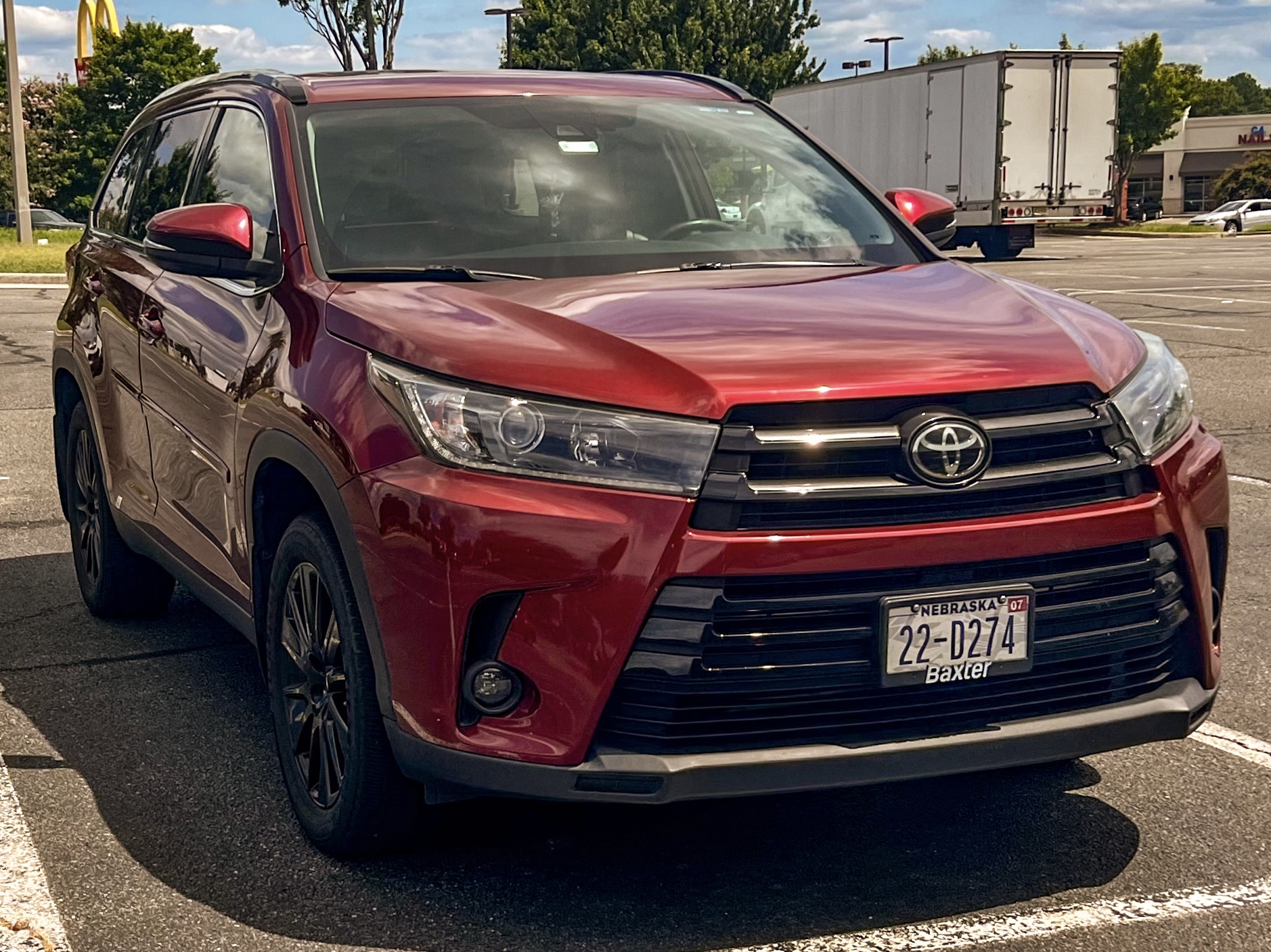 22-D274, Toyota Highlander 3rd gen (XU50), facelift, 2016–2020